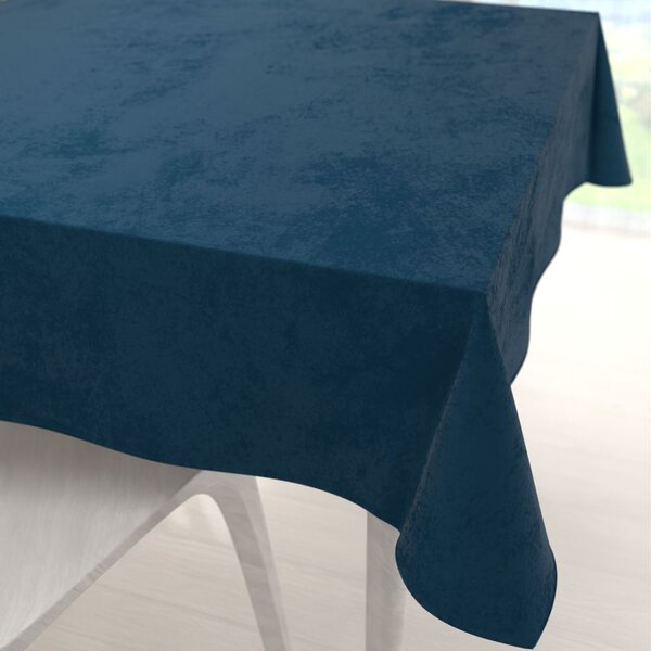 Biante Sametový čtvercový ubrus Velvet Premium SVP-028 Petrolejově modrý 50x50 cm