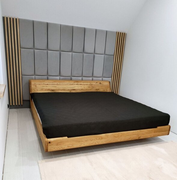 Postel Kobe z masivního dřeva Buk 120x200