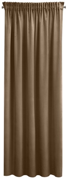 ZATEMŇOVACÍ ZÁVĚS NA PÁSCE PIERRE CARDIN SIBEL 140X270 CM HNĚDÁ