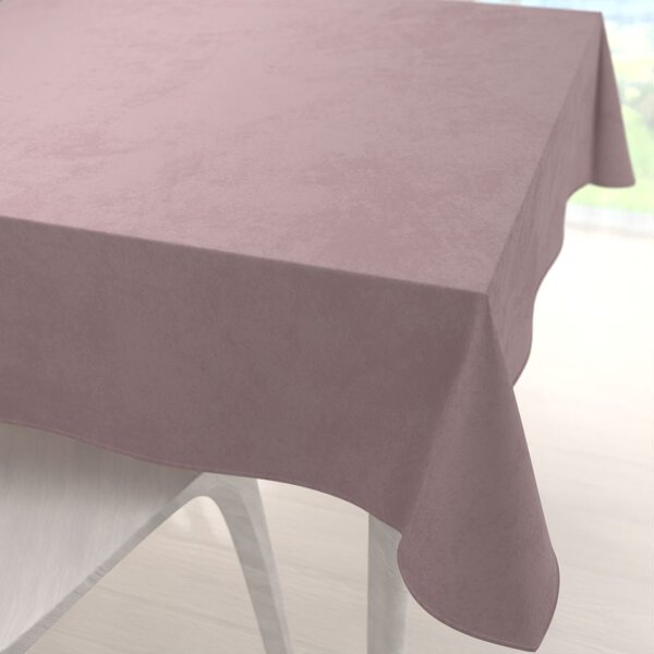 Biante Sametový čtvercový ubrus Velvet Premium SVP-031 Tmavě starorůžový 130x130 cm