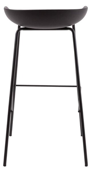 Černá plastová barová židle Somcasa Alene 83 cm