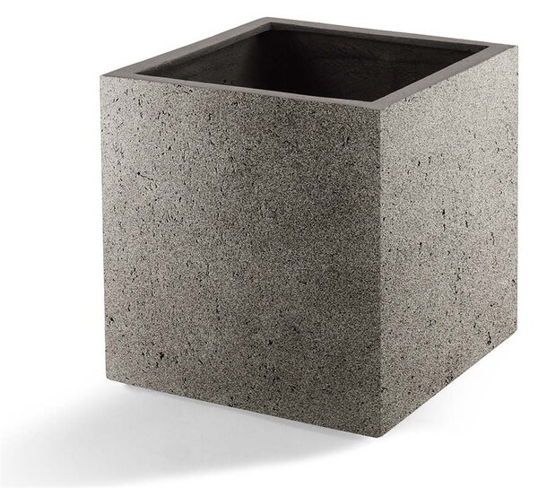 Grigio kostka, květináč Barva květináče: Natural Concrete, Rozměry: 40x40x40 cm