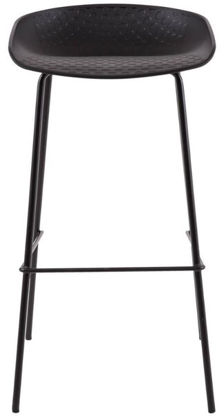 Černá plastová barová židle Somcasa Alene 83 cm