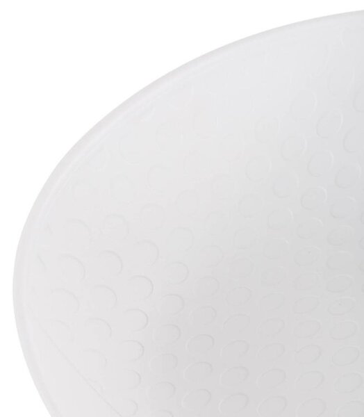 Bílá plastová barová židle Somcasa Netta 74 cm