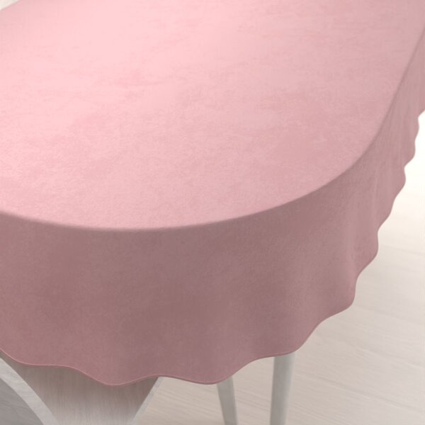 Biante Sametový oválný ubrus Velvet Premium SVP-033 Starorůžový 50x100 cm