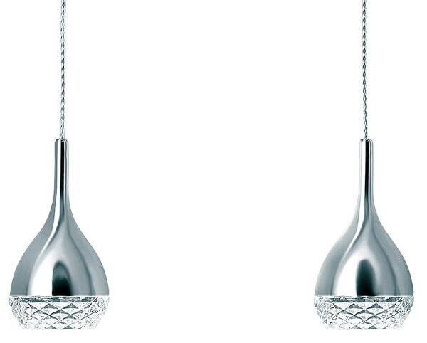 Mantra 5161 5161 Khalifa, závěsné svítidlo, 3X8W GU10, chrom, šířka 90cm
