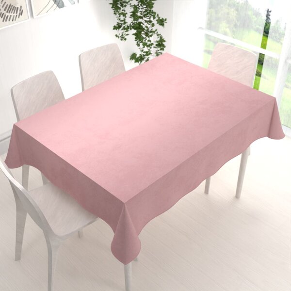 Biante Sametový obdélníkový ubrus Velvet Premium SVP-033 Starorůžový 50x100 cm