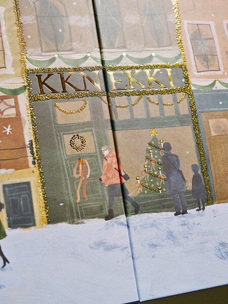 Adventní kalendář Kknekki gumiček do vlasů 2026