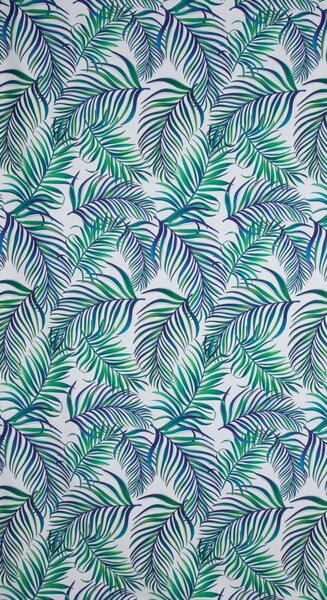ZÁVĚS NA KROUŽCÍCH PALMS 02 140X250 CM VZOROVANÁ