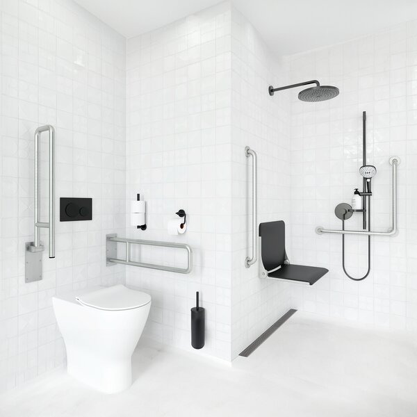 Nimco Asistent sklopné madlo pro bezbariérové WC 60 cm BMS 9060-10