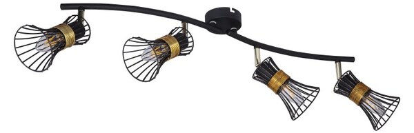 Globo 54814-4 stropní bodové svítidlo Purra 4x40W | E14