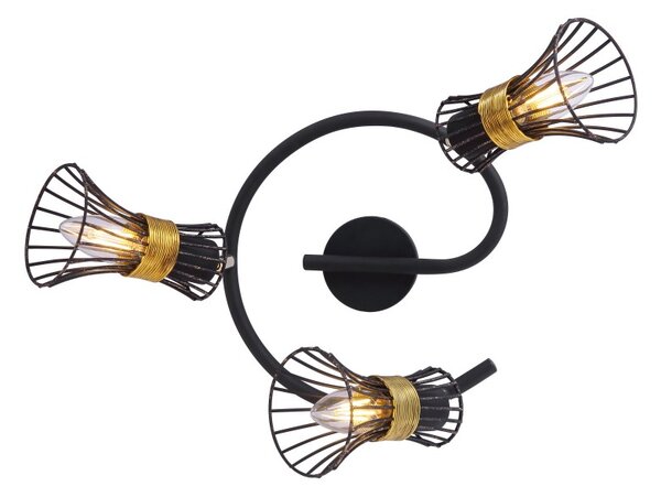 Globo 54814-3 stropní bodové svítidlo Purra 3x40W | E14