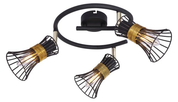 Globo 54814-3 stropní bodové svítidlo Purra 3x40W | E14