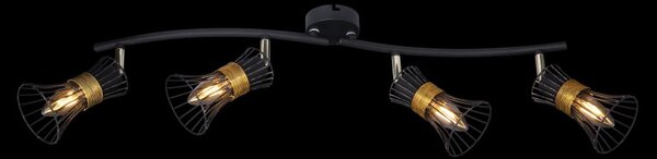Globo 54814-4 stropní bodové svítidlo Purra 4x40W | E14