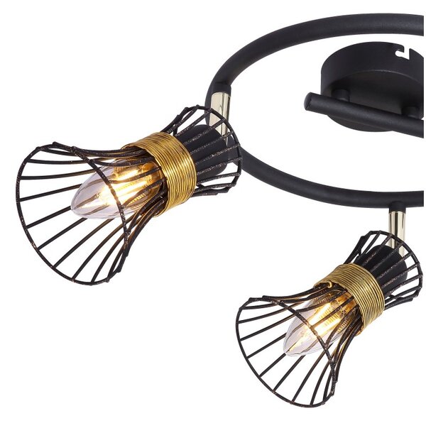 Globo 54814-3 stropní bodové svítidlo Purra 3x40W | E14