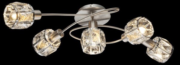 Globo 54356-5 stropní bodové svítidlo Kris 5x40W | E14