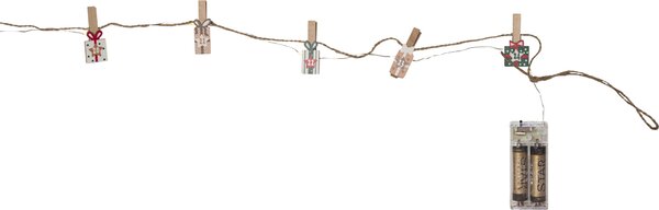 Adventní kalendář / Světelný řetěz Clippy Advent 240 cm