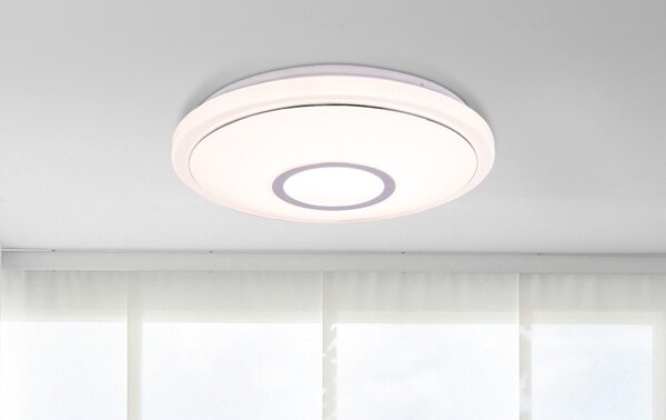Globo 41386-16SH LED přisazené stropní svítidlo Connor 1x16W | 1040lm | RGB | 3000-6000K - s dálkovým ovladačem