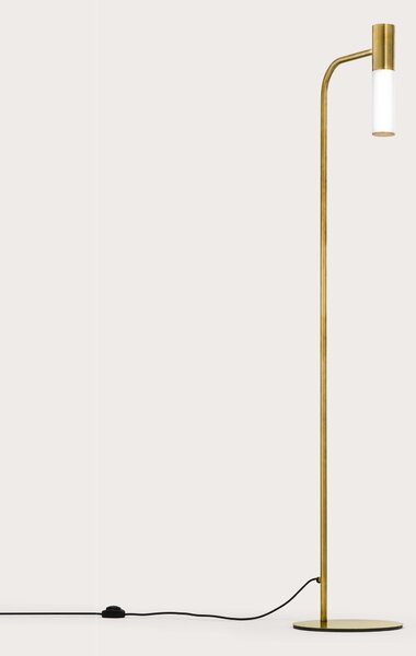 Il Fanale 274.06.ONB Etoile, stojací lampa z mosazi a skla, 1x25W G9, výška 157cm