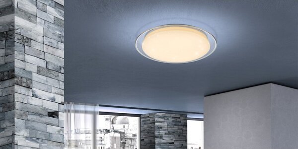 Globo 41310-30 LED přisazené stropní svítidlo Optima 1x30W | 3800lm | 3000-6500K - s dálkovým ovladačem