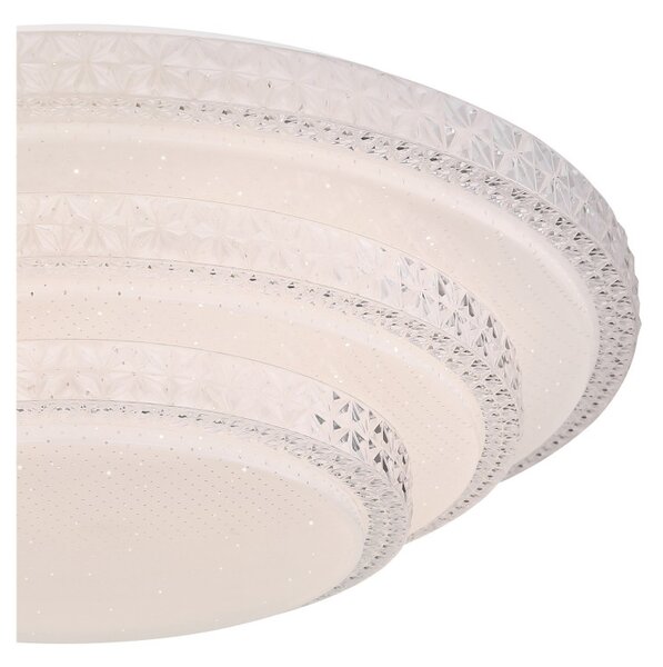 Globo 48005FSH-30 LED přisazené stropní svítidlo Magnifique 1x30W | 2300lm | 3000-6500K - s dálkovým ovladačem