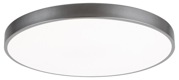 Rabalux 3317 LED stropní svítidlo Tesia 1x60W | 5000lm | 3000-6000K - stmívatelné, dálkové ovládání, časovač, noční režím, hvězdný efekt, stříbrná, bílá