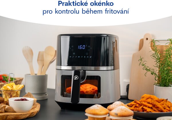 Remoska Vento R301001 Horkovzdušná fritéza 5,5 l