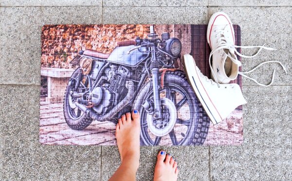 Rohožka - Bike, 45x75 cm