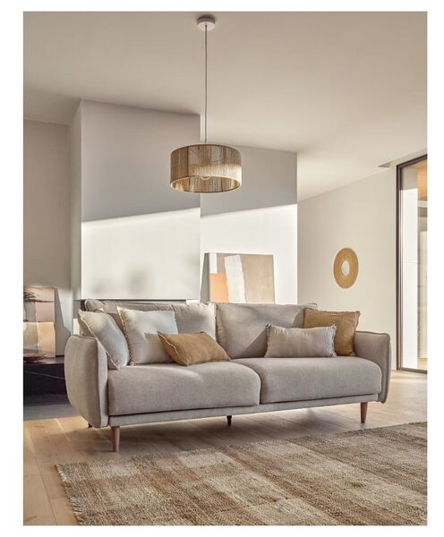 Stínidlo v přírodní barvě ø 47 cm Crista – Kave Home