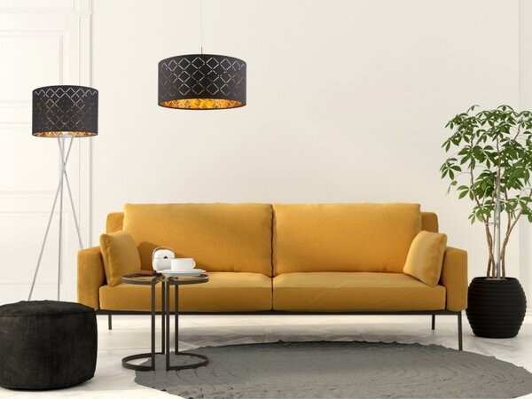 Globo 15229S1 stojací lampa Clarke 2x40W | E27
