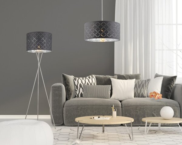Globo 15228S1 stojací lampa Kidal 1x60W | E27