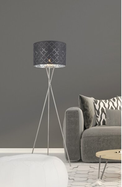 Globo 15228S1 stojací lampa Kidal 1x60W | E27