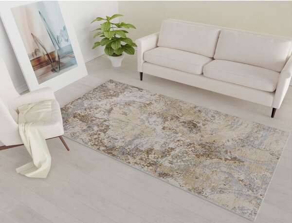 Světle modrý/světle hnědý pratelný koberec 50x80 cm Sandstorm – Vitaus