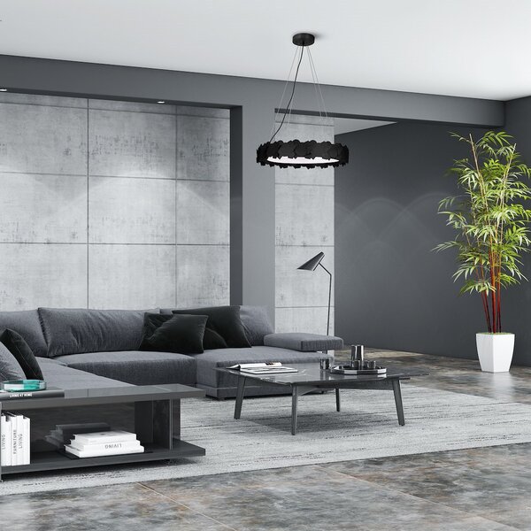 Závěsné LED svítidlo Soho, 1x LED 24w, 3000k, b