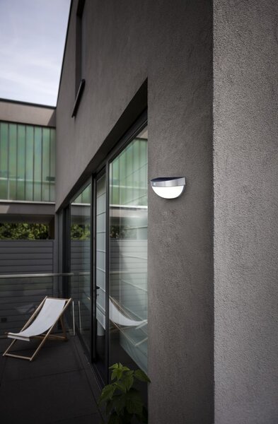 Lutec 6908701001 Bubble LED Nástěnné venkovní světlo | Přírodní bílá | 2W | Kov | Nerez