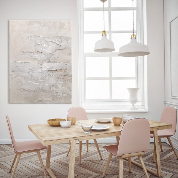 Ručně malovaný obraz 90x120 cm Sand Wall – Malerifabrikken
