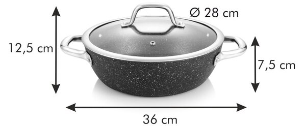 Pánev s poklicí ø 28 cm President – Tescoma