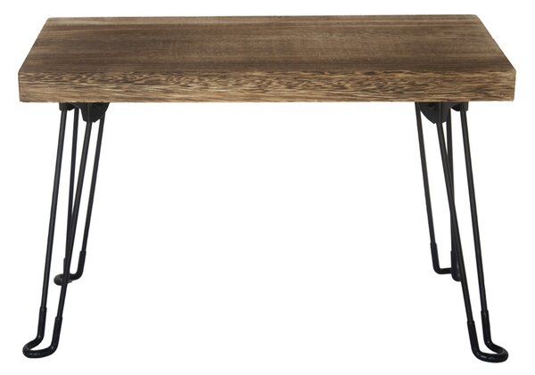 Odkládací stolek Pavlovnie světlé dřevo, 54 x 28 cm