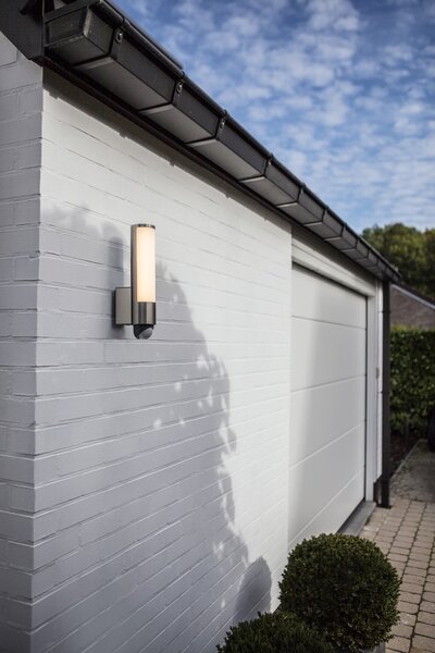 Lutec 5267103001 LED venkovní nástěnná lampa se senzorem Leda 1x14W | 1200lm | 3000K | IP44 - všemi směry nastavitelné pohybové čidlo