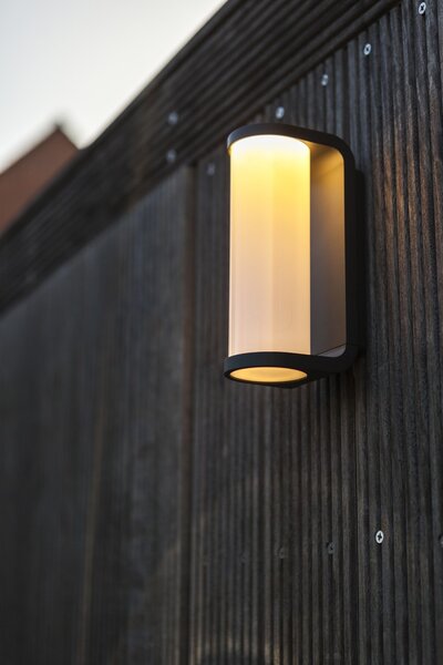 Lutec 5193602118 Adalyn LED Nástěnné venkovní světlo | Teplá bílá | 10W | Šedá
