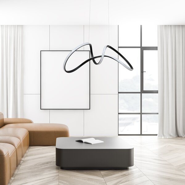 Závěsné LED svítidlo Tesoro, 1x LED 48w, 4000k, b