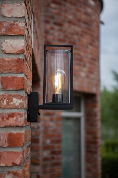 Lutec 5288802012 venkovní nástěnná lampa se senzorem pohybu Flair 1x40W | E27 | IP44
