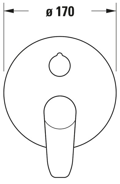 Duravit B.1 Koupelný mixér