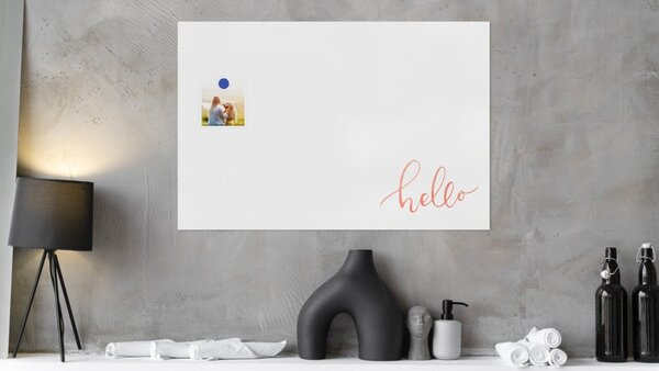 Magnetická tabule SLIMboard bezrámová smazatelná za sucha 60x40 cm,PME60x40