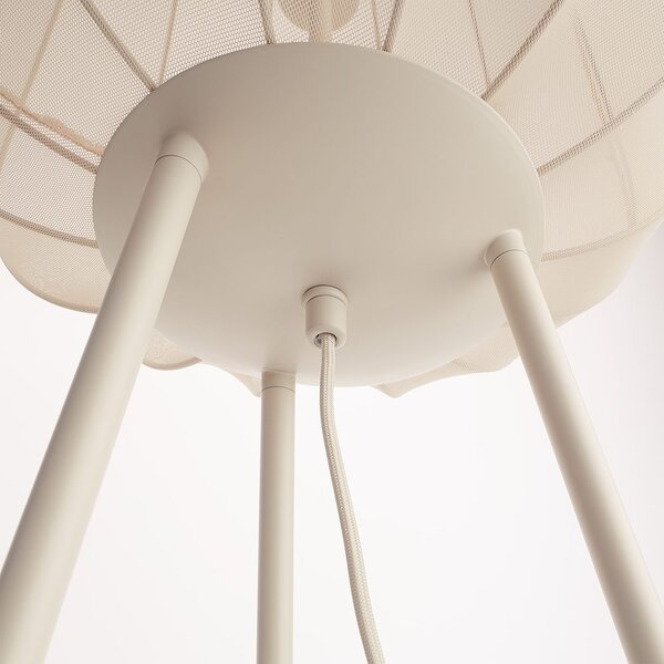 AMAL Stojací lampa 132 cm - béžová