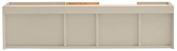 Béžová dubová komoda Teulat Otto 110 x 35 cm