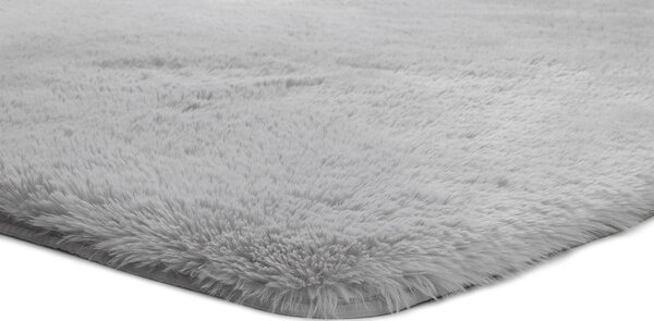 Šedý koberec Universal Alpaca Liso, 80 x 150 cm