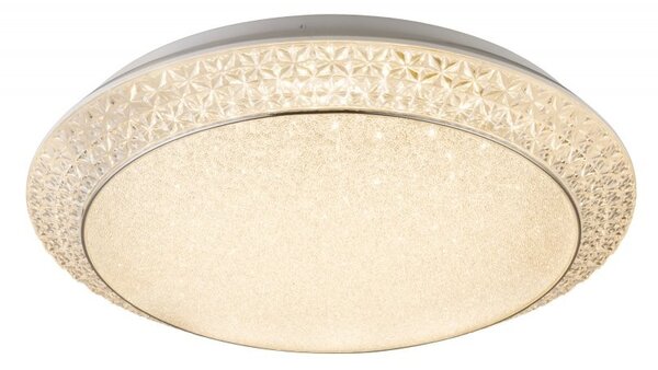 Globo 41314-40 LED stropní svítidlo Ronja 1x40W | 2090lm | 3000K-6000K - stmívatelné, dálkový ovladač, bílá
