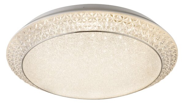 Globo 41314-40 LED stropní svítidlo Ronja 1x40W | 2090lm | 3000K-6000K - stmívatelné, dálkový ovladač, bílá