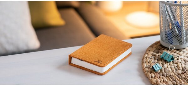 Oranžová světelná dekorace na USB Booklight – Gingko